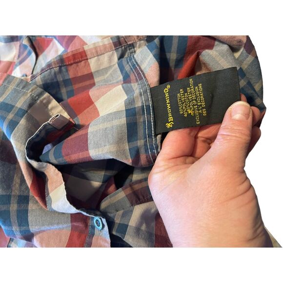 Browning Mens Multicolor Plaid Long Sleeve Western Button Up Shirt Large - Picture 5 of 15
